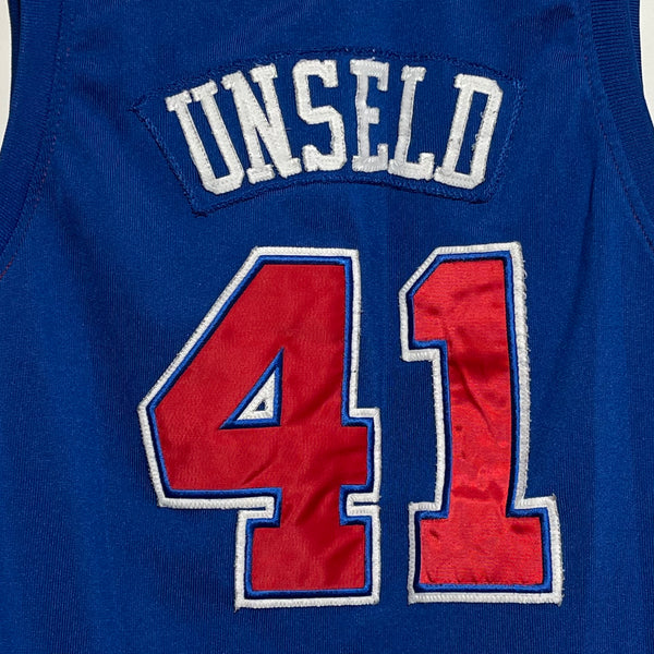 Wes Unseld Washington Bullets Jersey Youth L