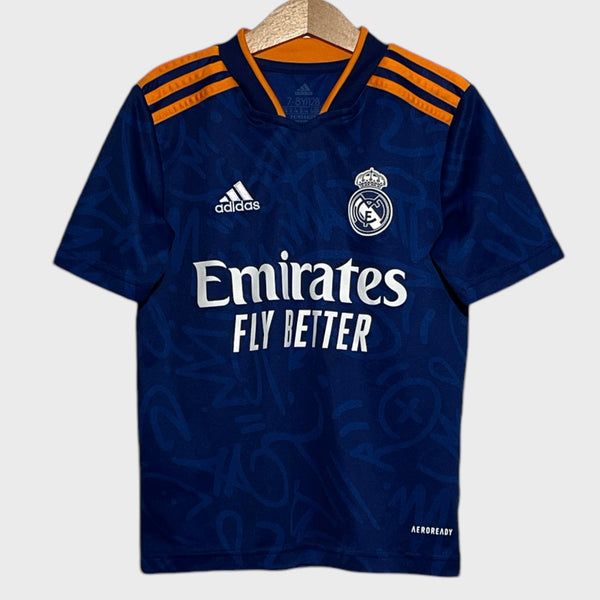 Real Madrid 2021/22 Away Jersey Youth XS