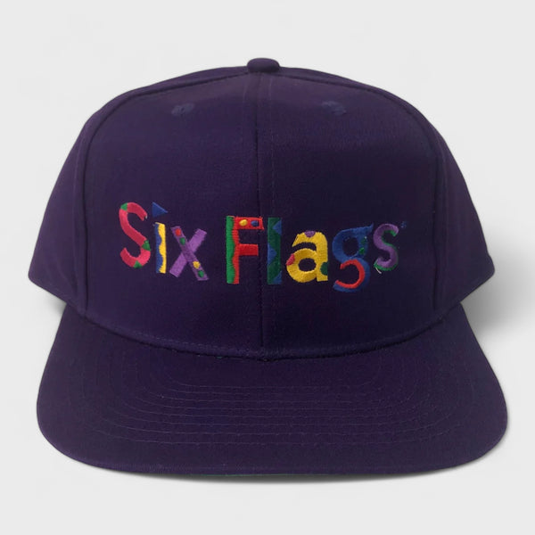 Vintage Six Flags Snapback Hat