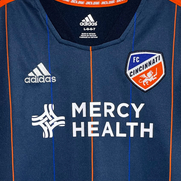 FC Cincinnati 2021 Home Soccer Jersey Kids L (Fits Youth S)