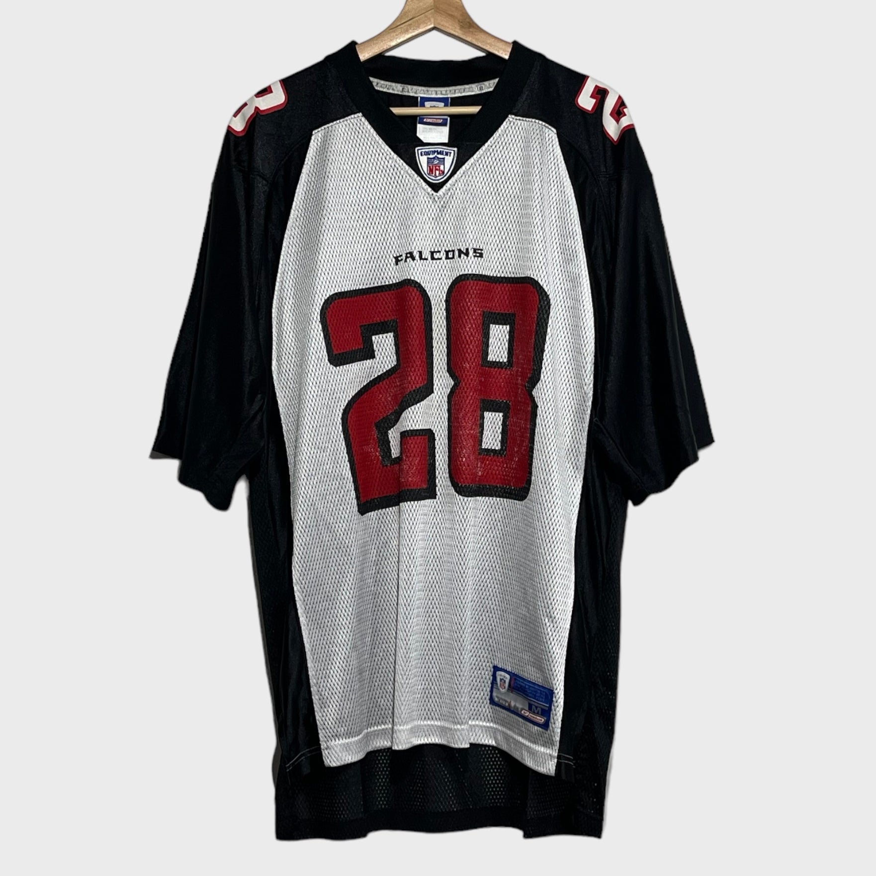 Vintage Warrick Dunn Atlanta Falcons Jersey M Laundry