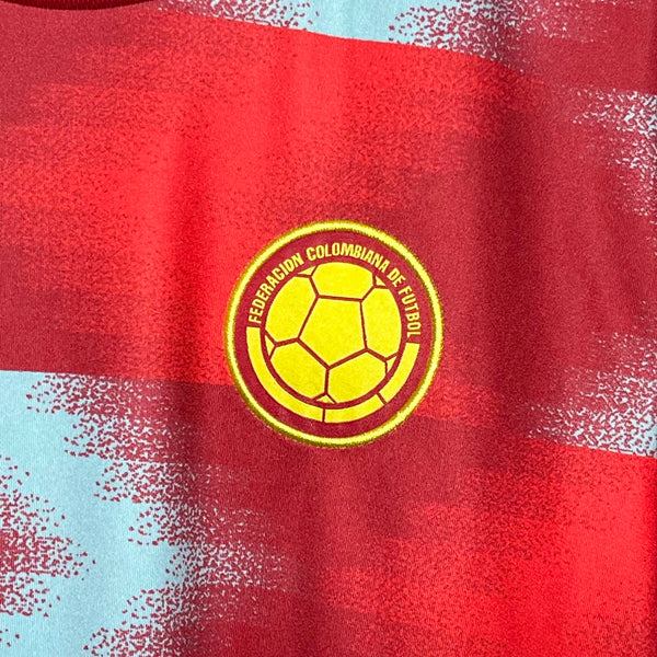 Colombia 2022 Pre Match Soccer Jersey Youth XL