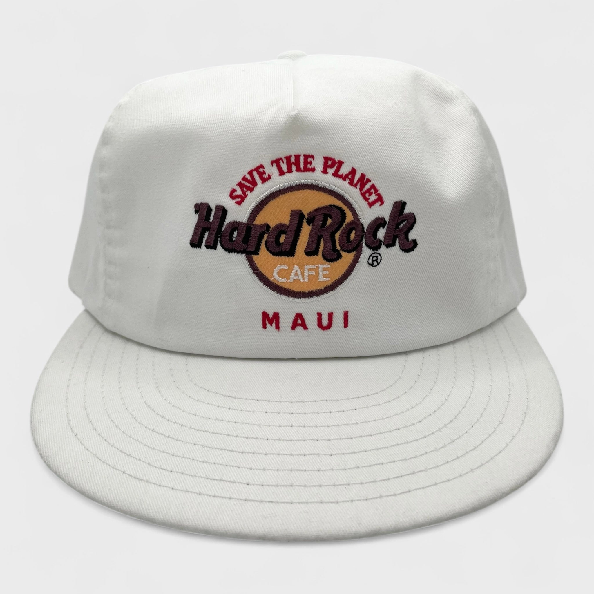 Vintage 1980s Hard Rock Cafe Maui Strapback Hat
