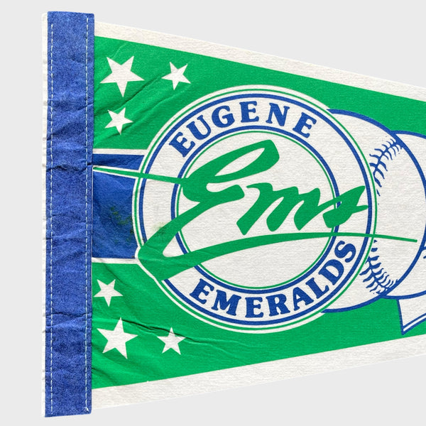 Vintage Eugene Emeralds Pennant
