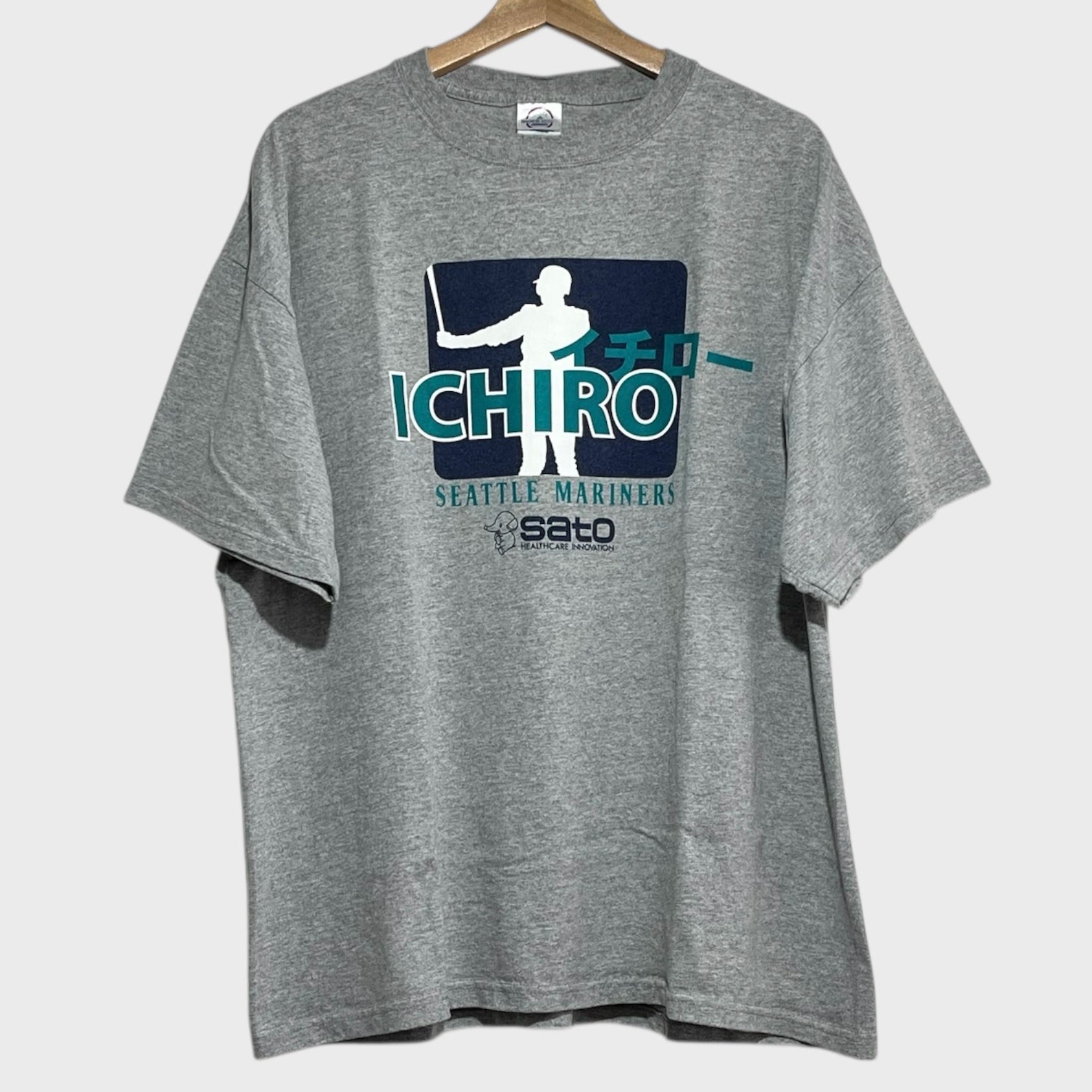 Vintage Ichiro Seattle Mariners Baseball Tee Shirt XL