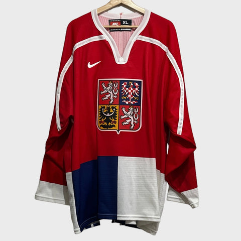 1998 Czech Republic Hockey Jersey XL