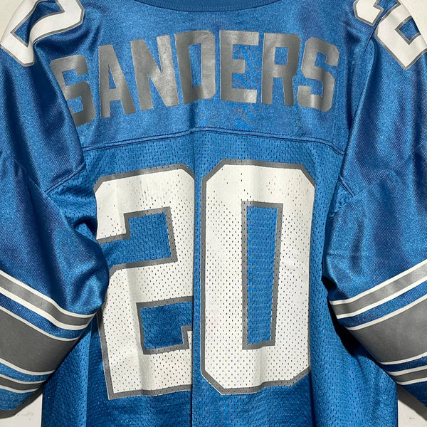Vintage 1990s Barry Sanders Detroit Lions Football Jersey XL