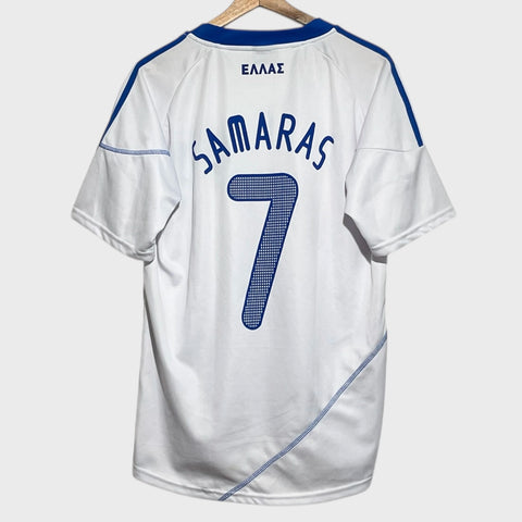 Georgios Samaras Greece Home Soccer Jersey M