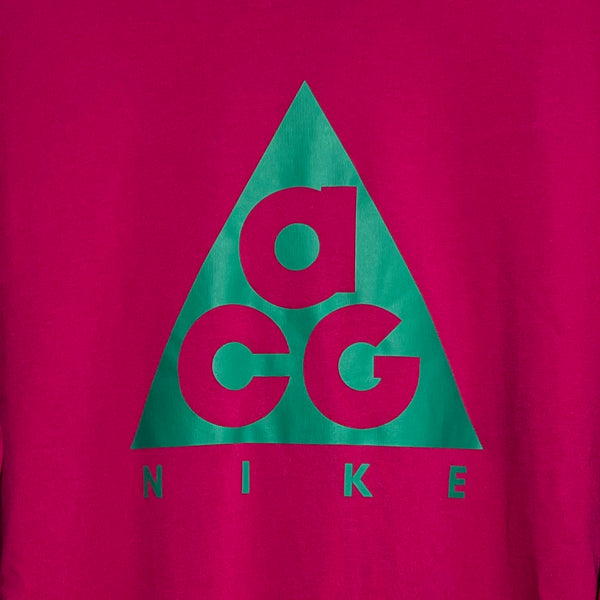 Nike ACG Long Sleeve Pink Tee Shirt M