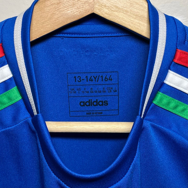 Italy Euro 2024 Home Soccer Jersey Youth L