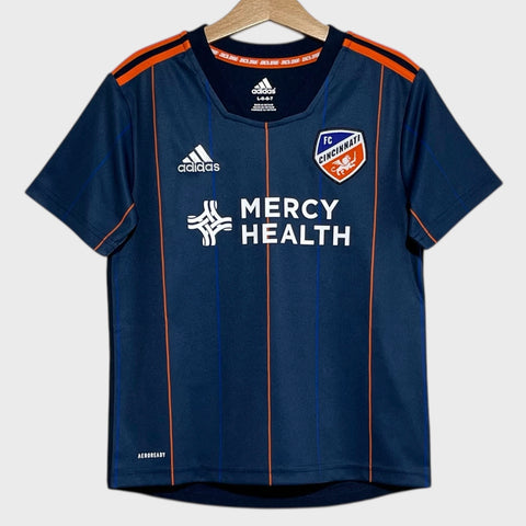FC Cincinnati 2021 Home Soccer Jersey Kids L (Fits Youth S)
