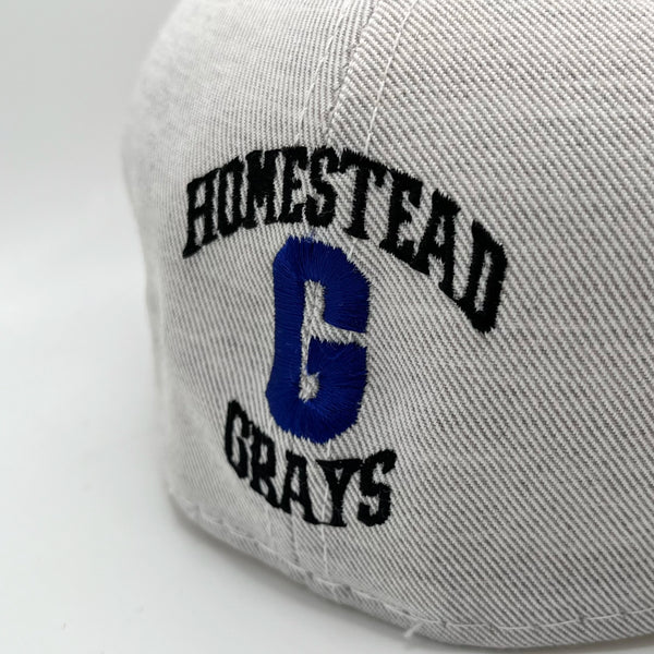Vintage 1990s Homestead Grays Negro Leagues Fitted Hat 7 3/8