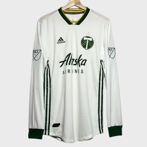 Portland Timbers 2018/19 Pro Cut Long Sleeve Away Soccer Jersey M