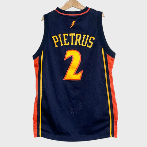 Mickael Pietrus Golden State Warriors Basketball Jersey Youth M