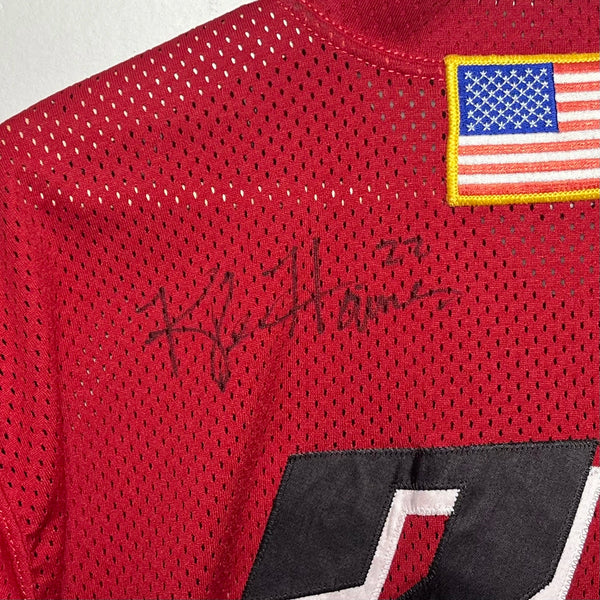 Vintage Salem Keizer Volcanoes Game Worn Autographed Baseball Jersey XL