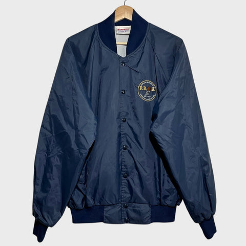 Vintage 1980s Portland Basketball Officials Association PBOA Jacket L