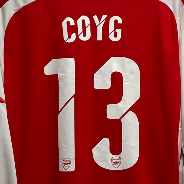 2014/15 COYG Arsenal Gunners Long Sleeve Home Jersey M