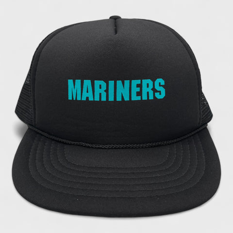 Vintage 1980s Seattle Mariners Trucker Hat