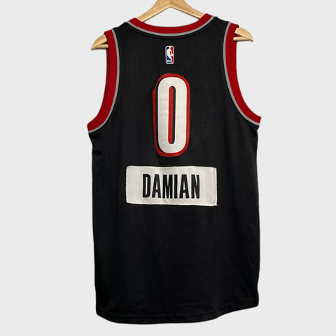 Damian Lillard Portland Trail Blazers 2014 Christmas Day Jersey M