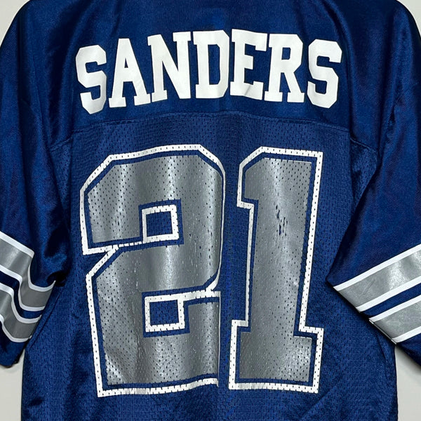 Vintage 1990s Deion Sanders Dallas Cowboys Football Jersey M