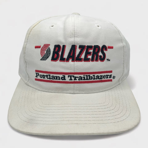 Vintage Portland Trail Blazers Split Bar Snapback Hat