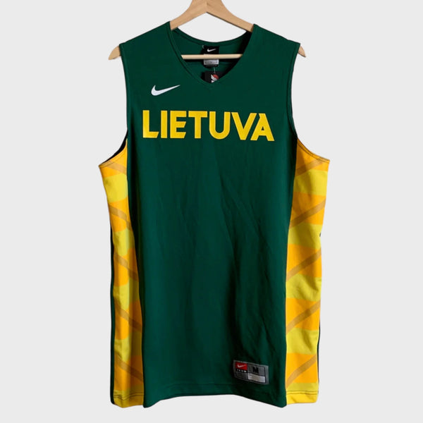 Lithuania Basketball Jersey M