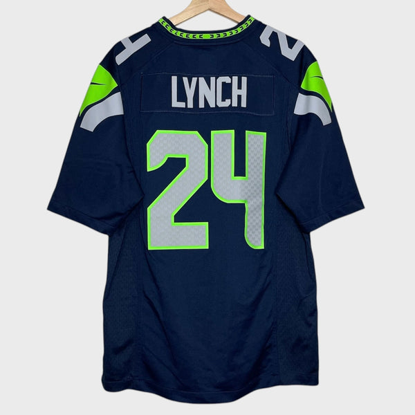 Marshawn Lynch Seattle Seahawks Football Jersey M