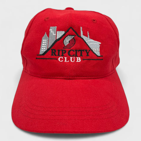 Vintage Portland Trail Blazers Rip City Club Strapback Hat