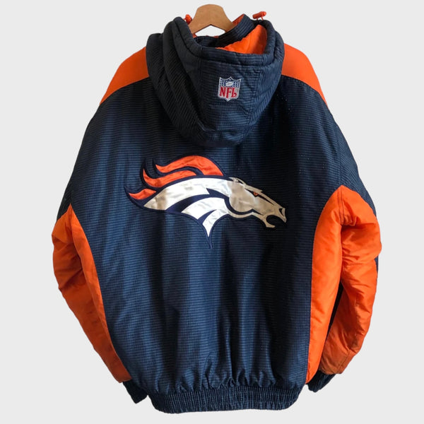 Vintage Denver Broncos Parka Jacket XL