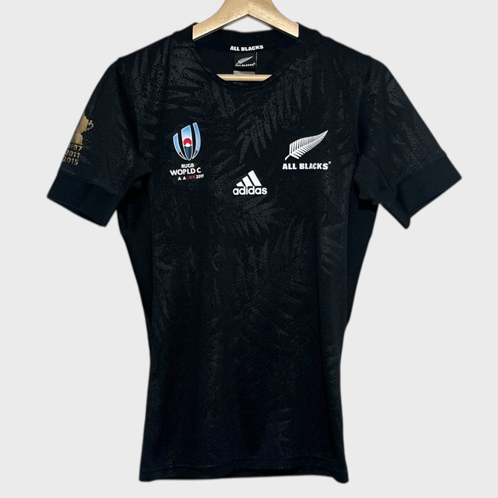 New Zealand All Blacks 2019 Rugby World Cup Jersey S