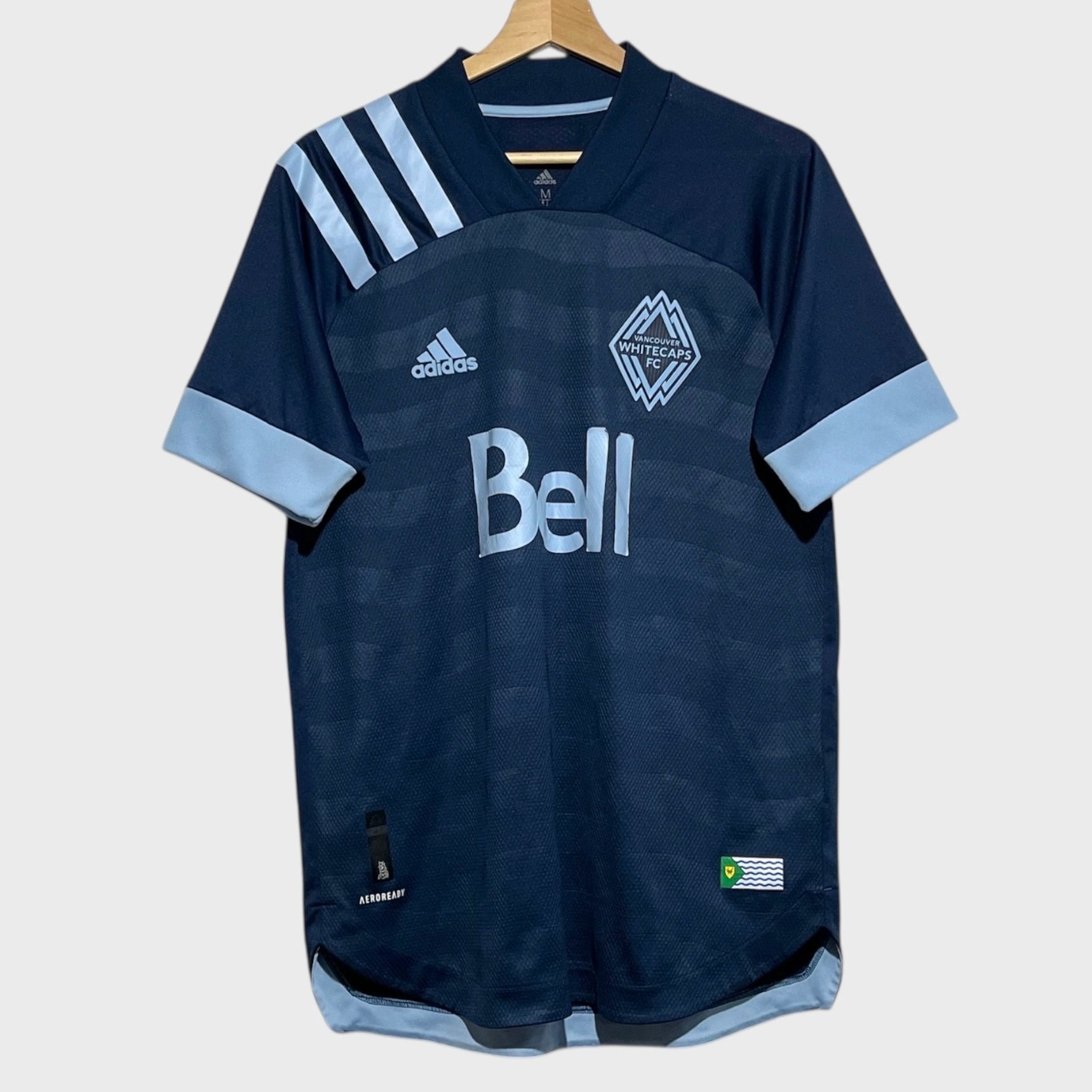 Vancouver Whitecaps 2020/21 Pro Cut Away Sample Soccer Jersey M