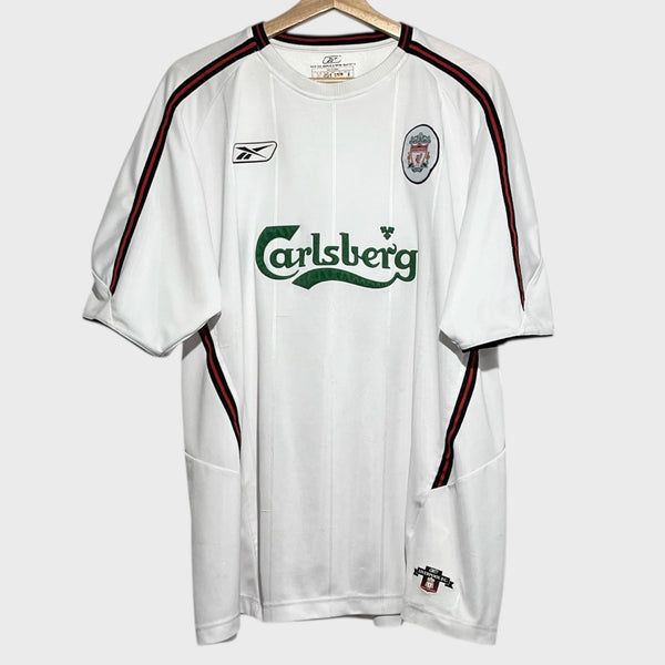 Jamie Carragher Liverpool FC 2003/05 Away Soccer Jersey XL