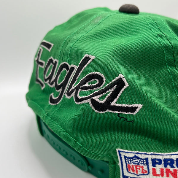 Vintage Philadelphia Eagles Back Script Snapback Hat