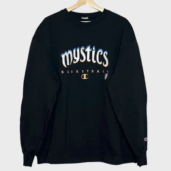Vintage 1990s Washington Mystics WNBA Basketball Sweatshirt XL
