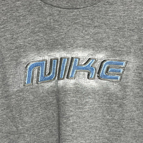 Vintage Nike Gray Long Sleeve Tee Shirt L