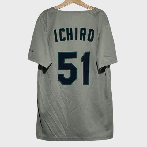 Vintage Ichiro Seattle Mariners Jersey Youth M