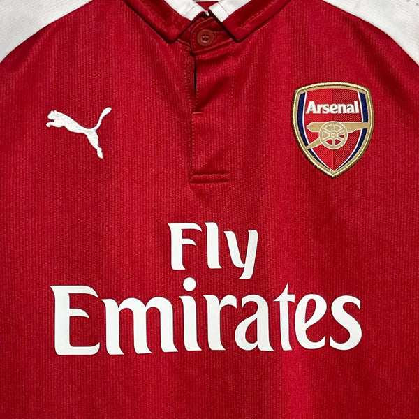 Arsenal Gunners 2017/18 Home Soccer Jersey Youth L