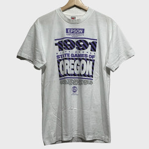 Vintage 1991 State Games Of Oregon Shirt L