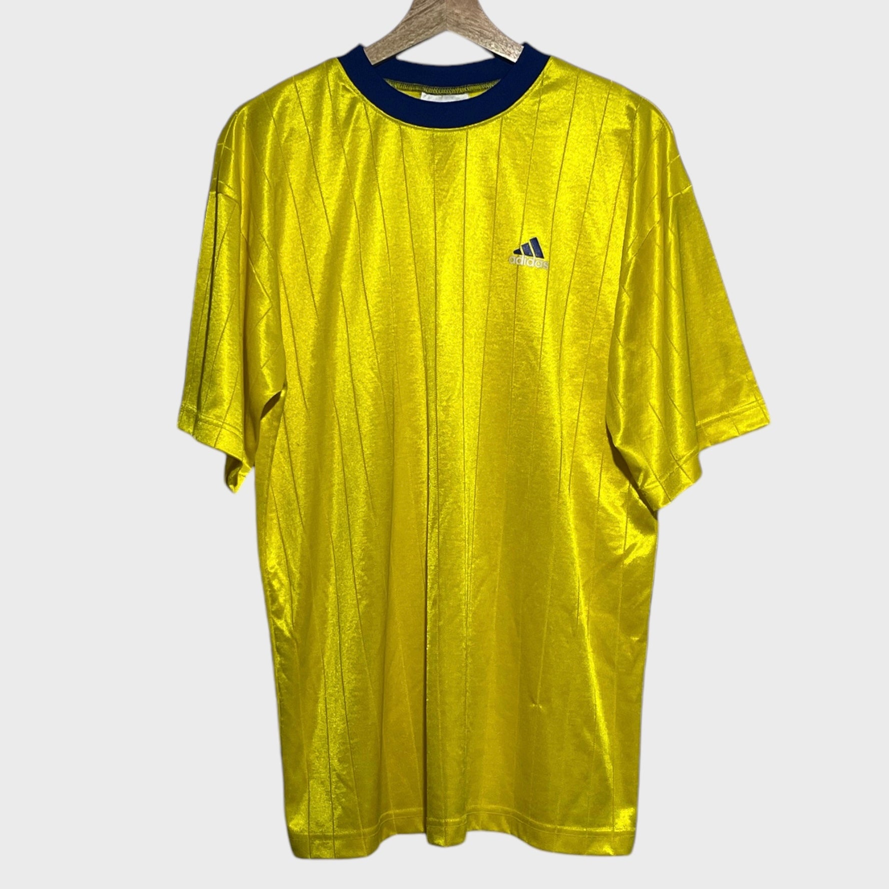 Vintage 1990s adidas Yellow Soccer Jersey L