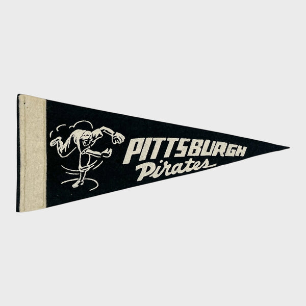 Vintage 1950s Pittsburgh Pirates Baseball Mini Pennant