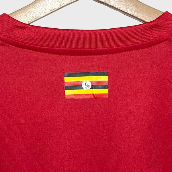 Uganda Home Soccer Jersey L (Fits M)
