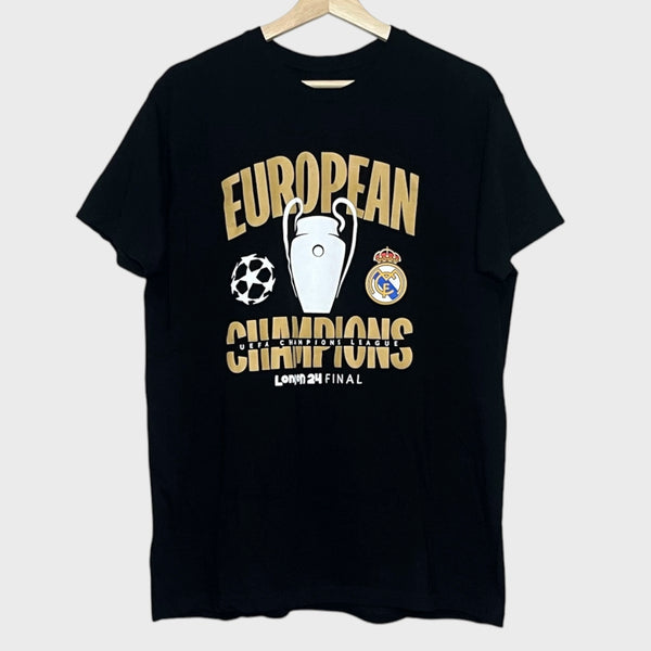 Real Madrid 2024 UEFA Champions League Final Tee Shirt XL