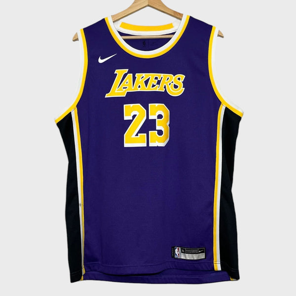 LeBron James Los Angeles Lakers Basketball Jersey Youth XL