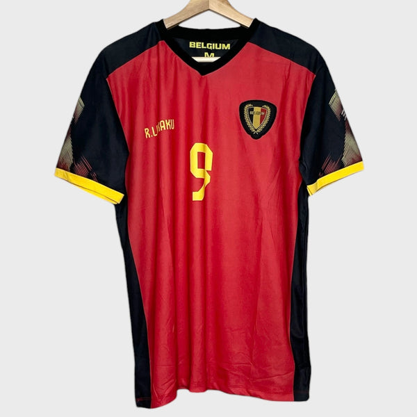 Romelu Lukaku Belgium Home Soccer Jersey M