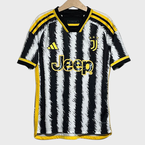 Juventus 2023/24 Home Soccer Jersey Youth S