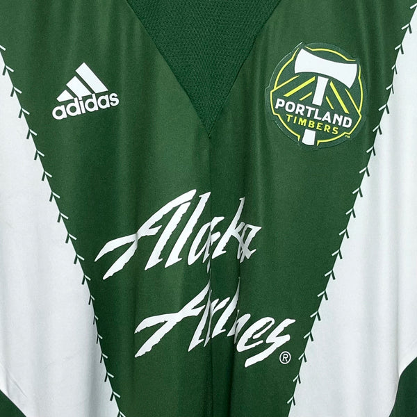 Portland Timbers 2013/14 Home Pro Cut Soccer Jersey L