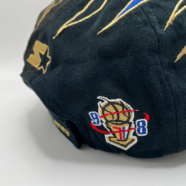 Vintage Chicago Bulls 1998 NBA Champions Strapback Hat