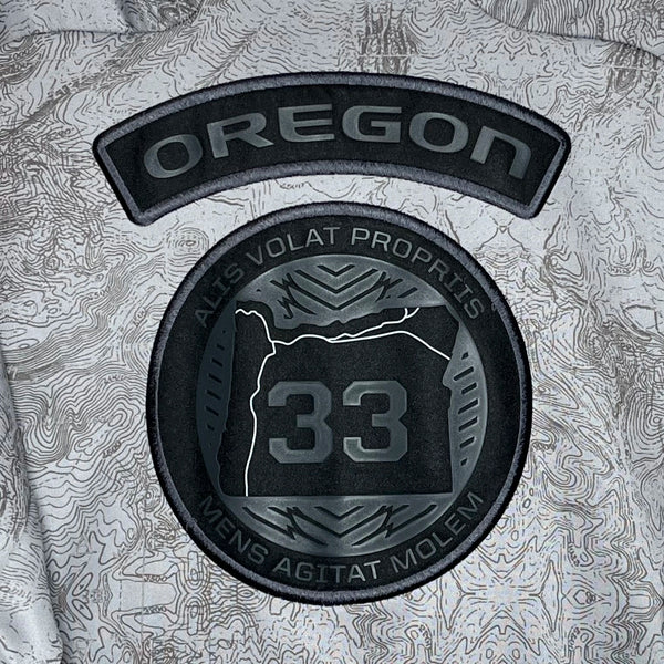 Oregon Ducks Football “Salute To State” Hoodie L