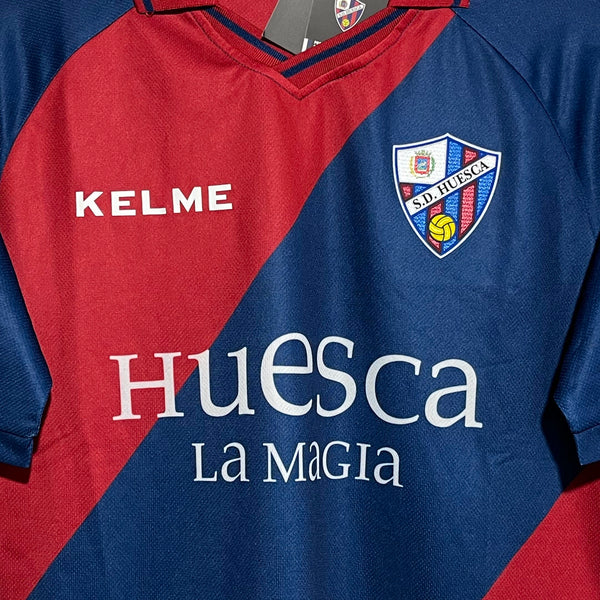 SD Huesca 2018/19 Home Soccer Jersey XS