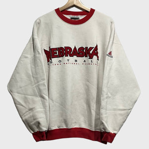 1995 Nebraska Cornhuskers Sweatshirt National Champions L